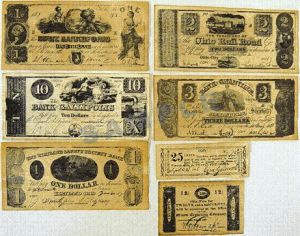 Paper Money Replica Ohio Banknote Set