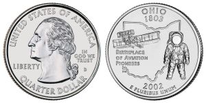 Ohio State Quarter 2002 Denver Mint