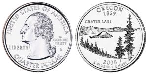 Oregon State Quarter 2005 Denver Mint