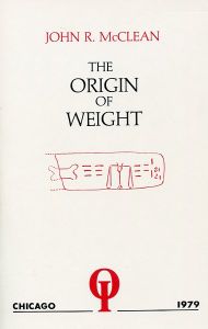 The Origin of Weight by McClean