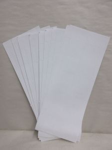 pack of 100 2 1/2 x 2 1/2 Paper Inserts
