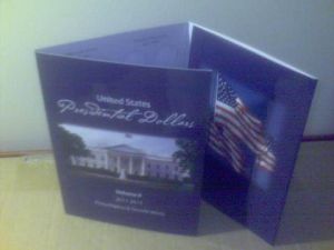 Close Out Gallery Presidential Dollars P and D Mints Folder 2011 - 2015 Vol. 2