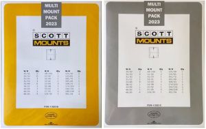 Prinz / Scott 2023 U.S. Supplement Stamp Mount Set Multi-Pack