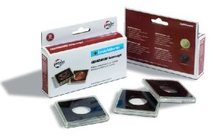 pack of 6pcs. Lighthouse Quadrum Coin Holders with Intercept Shield Protection 32mm #344157