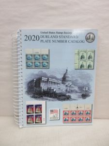 Durland Standard Plate Number Catalog 2020 ed. Spiral-Bound