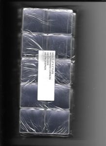 pack of 500 Safe-T 2x2 Safety Coin Flips Bulk no inserts