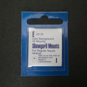 Showgard E 22x25 Stamp Mount