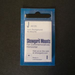 Showgard J 40x25 Stamp Mount 