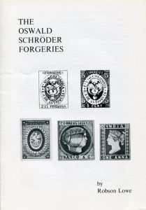 The Oswald Schroder Forgeries by Robson Lowe