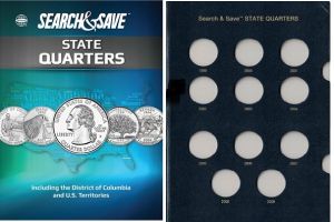 Search & Save State Quarters: Including the District of Columbia and U.S. Territories 