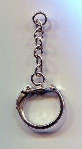 Silver Key Chain