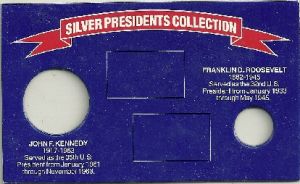 Silver President Collection Card & Sleeve