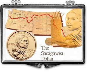 Gallery 2x3 Holder for 1 Sacagawea Dollar
