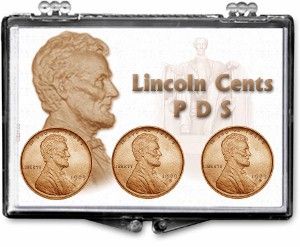 Gallery 2x3 Holder for Lincoln Cent P, D & S set 