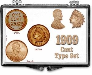 Gallery 2x3 Holder for 1909 Cent Type Set 
