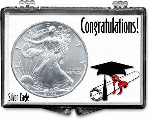 Gallery 2x3 Holder for American Silver Eagle - Graduation