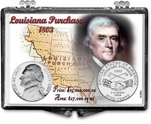 Gallery 2x3 Holder for 2 Louisiana Purchase Nickels