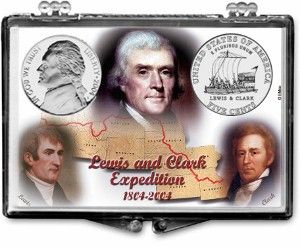 Gallery 2x3 Holder for 2 Lewis and Clark Expedition Nickels