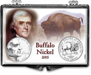 Gallery 2x3 Holder for 2 2005 Buffalo Nickels