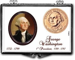 Gallery 2x3 Presidential Dollar Holder George Washington