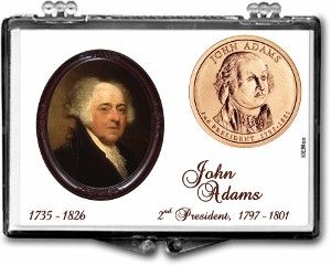 Gallery 2x3 Presidential Dollar Holder John Adams