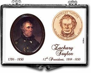 Gallery 2x3 Presidential Dollar Holder Zachary Taylor