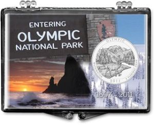 2x3 Snaplock Case National Park Quarter Holder - Olympic National Park