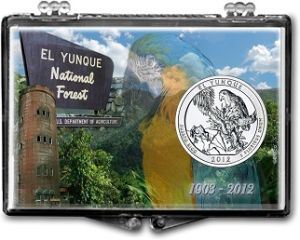 2x3 Snaplock Case National Park Quarter Holder - El Yunque National Forest