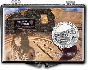 2x3 Snaplock Case National Park Quarter Holder - Chaco Culture National Historical Park