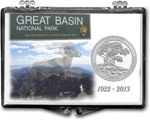 2x3 Snaplock Case National Park Quarter Holder - Great Basin National Park
