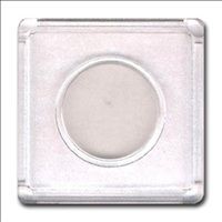 box of 25 Marcus Snaptite 2x2 Plastic Small Dollar Coin Holders STO32