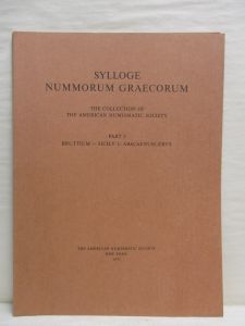 Sylloge Nummorum Graecorum Part 3 - Bruttium-Sicily I: Abacaenum-Eryx