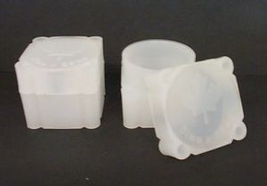 Numis Square Coin Tubes 31mm Canadian Maple Leaf