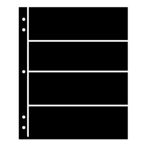 Supersafe Stocksheets - four pocket (S4)