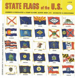 United States State Flag Seals