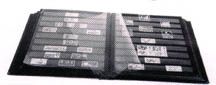 Prinz Stamp Stockbook 16 Black Pages #2010