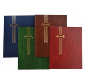 Supersafe Stamp Stock Book W16 - 32 pages White Pages with Glassine Interleaving 