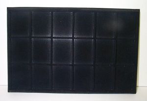 Falcon Coin Display Tray Black T18