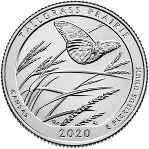 2020 P Tallgrass Prairie National Park Quarter