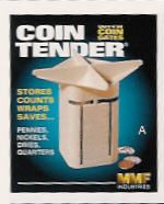 Coin Tender Coin Counter - Wraps Pennies thru Quarters 