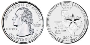 Texas State Quarter 2004 Denver Mint