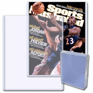 pack of 10 BCW Magazine Topload Holders 9" X 11.5" X 7MM #1-TLCH-MAG-7MM