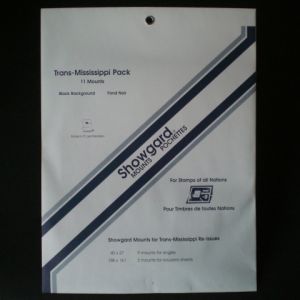 Showgard Trans Mississippi Stamp Mount Pack