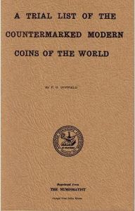 A Trial List of the Countermarked Modern Coins of the World by Duffield