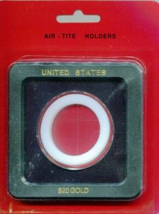 CLOSE OUT Airtite Framed Coin Holders $20.00 Gold Dollar