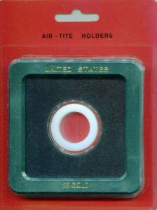 CLOSE OUT Airtite Framed Coin Holders $5.00 Gold Dollar