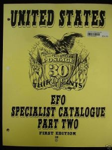 United States EFO Specialist Catalogue Part II 1998