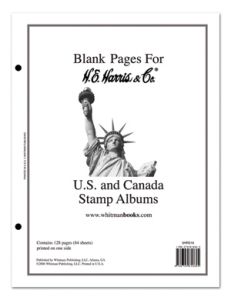 Harris Blank United States pages