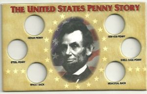 United States Penny Story Card & Sleeve