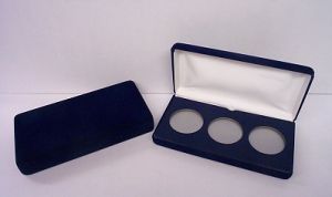 Velvet Gift Box VSB2 for three Airtite "H" Capsules